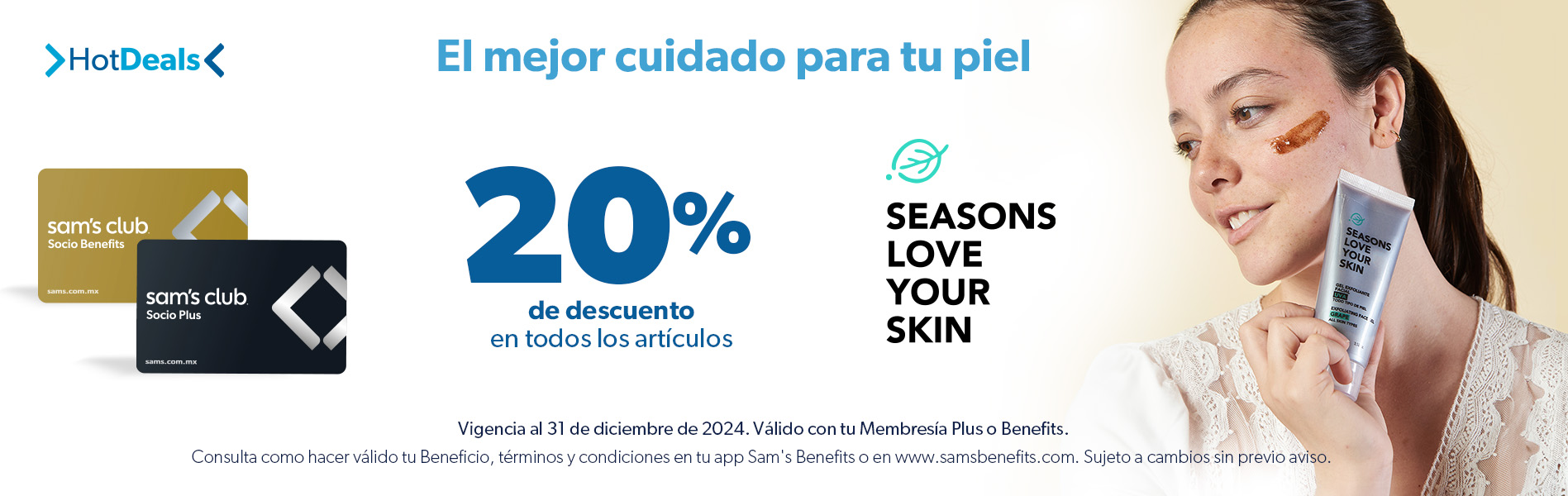 Sam's Club samsclub samsbenefits hazte socio cine viajes hot deals restaurantes educacion ropa accesorio mascotas salud entretenimiento fitness puntos